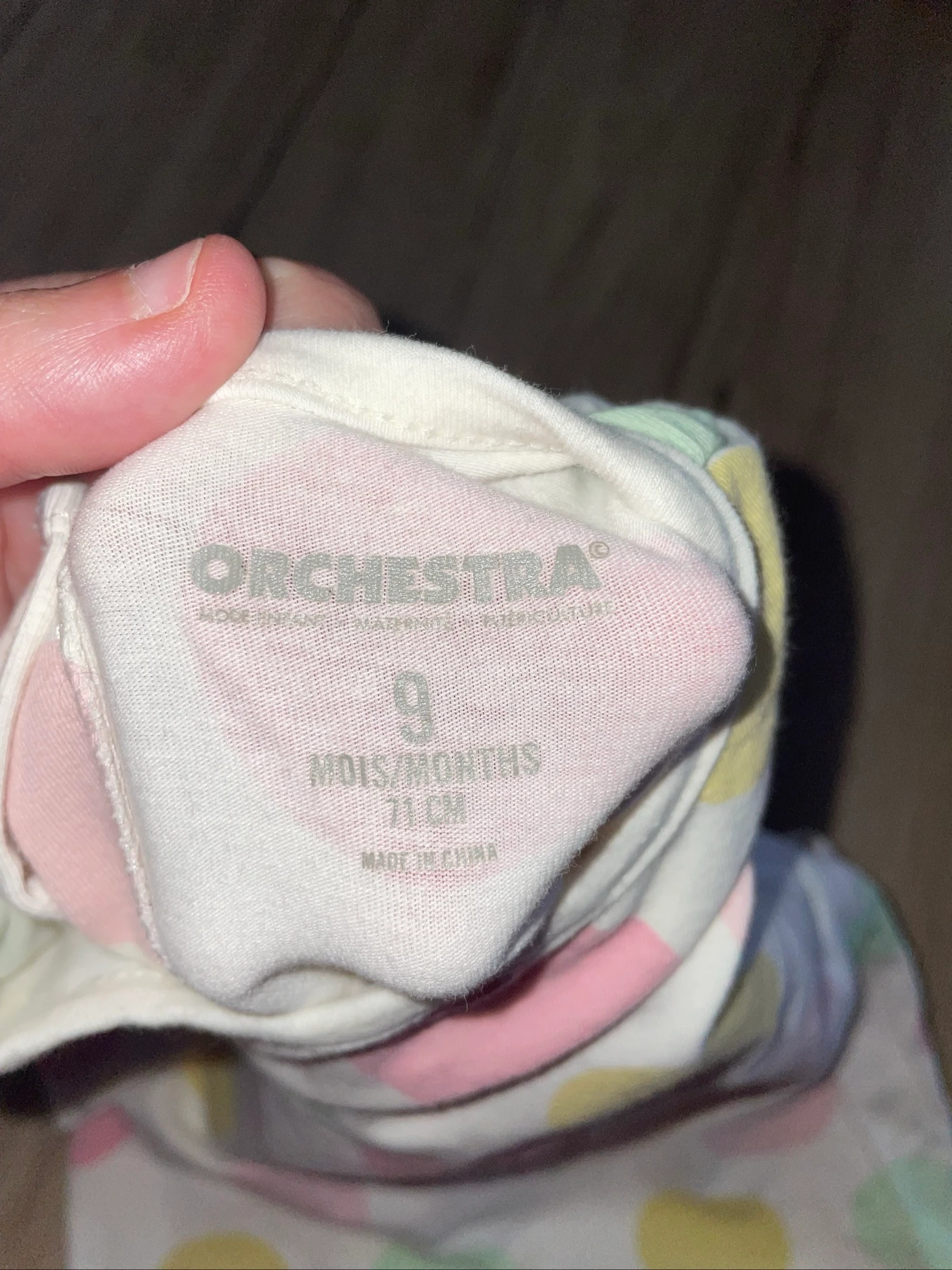 Thin pajama 9 months 71 cm Orchestra – photo 3